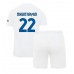 Billige Inter Milan Henrikh Mkhitaryan #22 Børnetøj Udebanetrøje til baby 2023-24 Kortærmet (+ korte bukser)